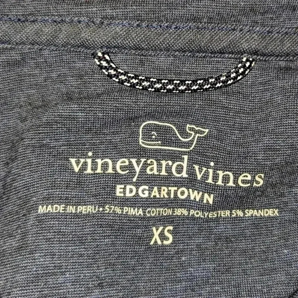 Vineyard Vines Martha's Vineyard Edgartown Pullover Long Sleeve Shirt XS XS - Picture 2 of 8